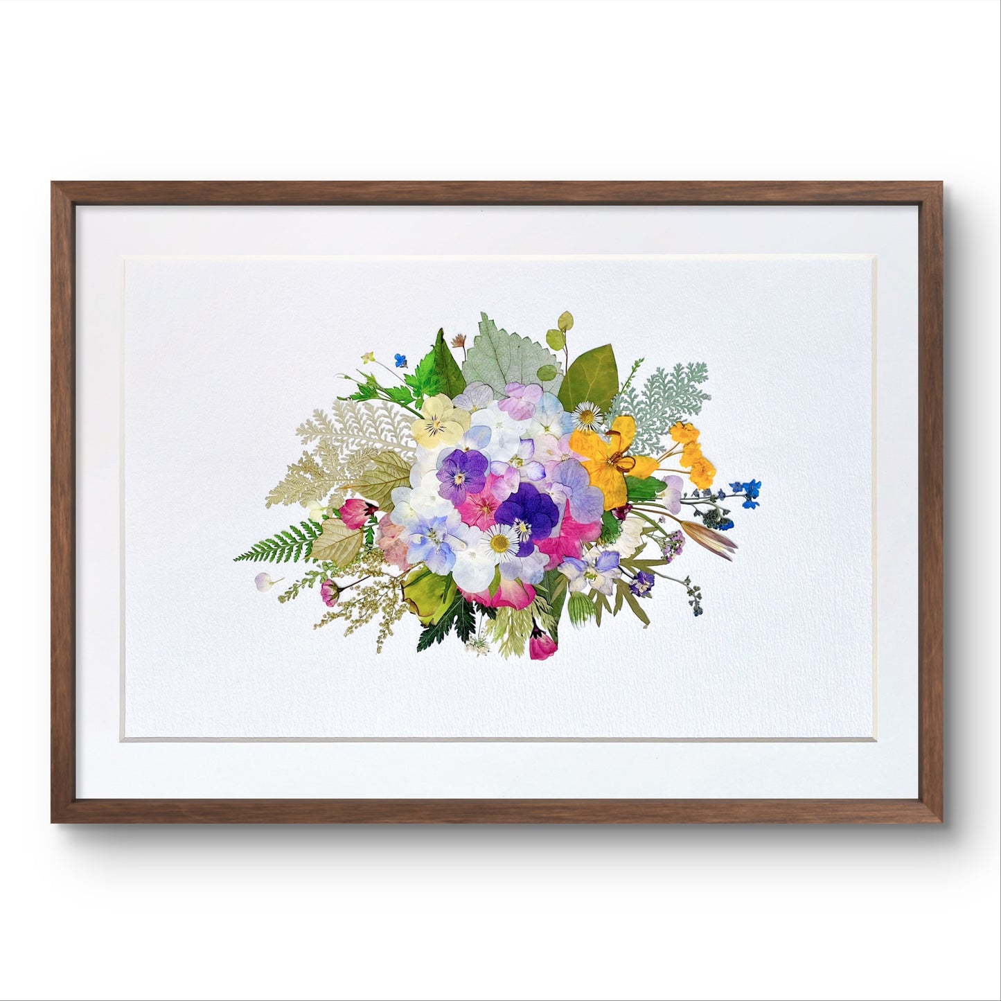 12.5 x 17 FLOWER WREATH