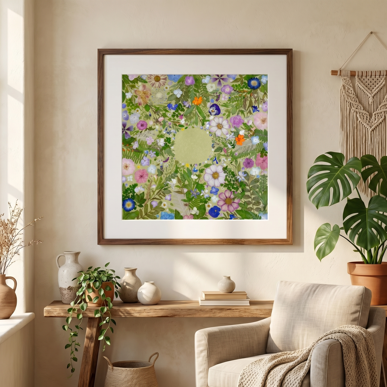 FLOWER GARDEN - WHITE
