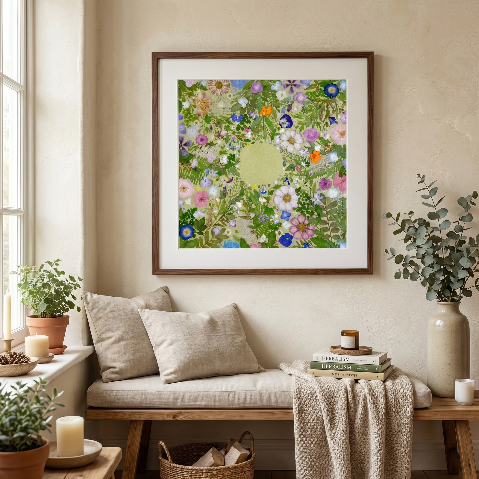 FLOWER GARDEN - WHITE