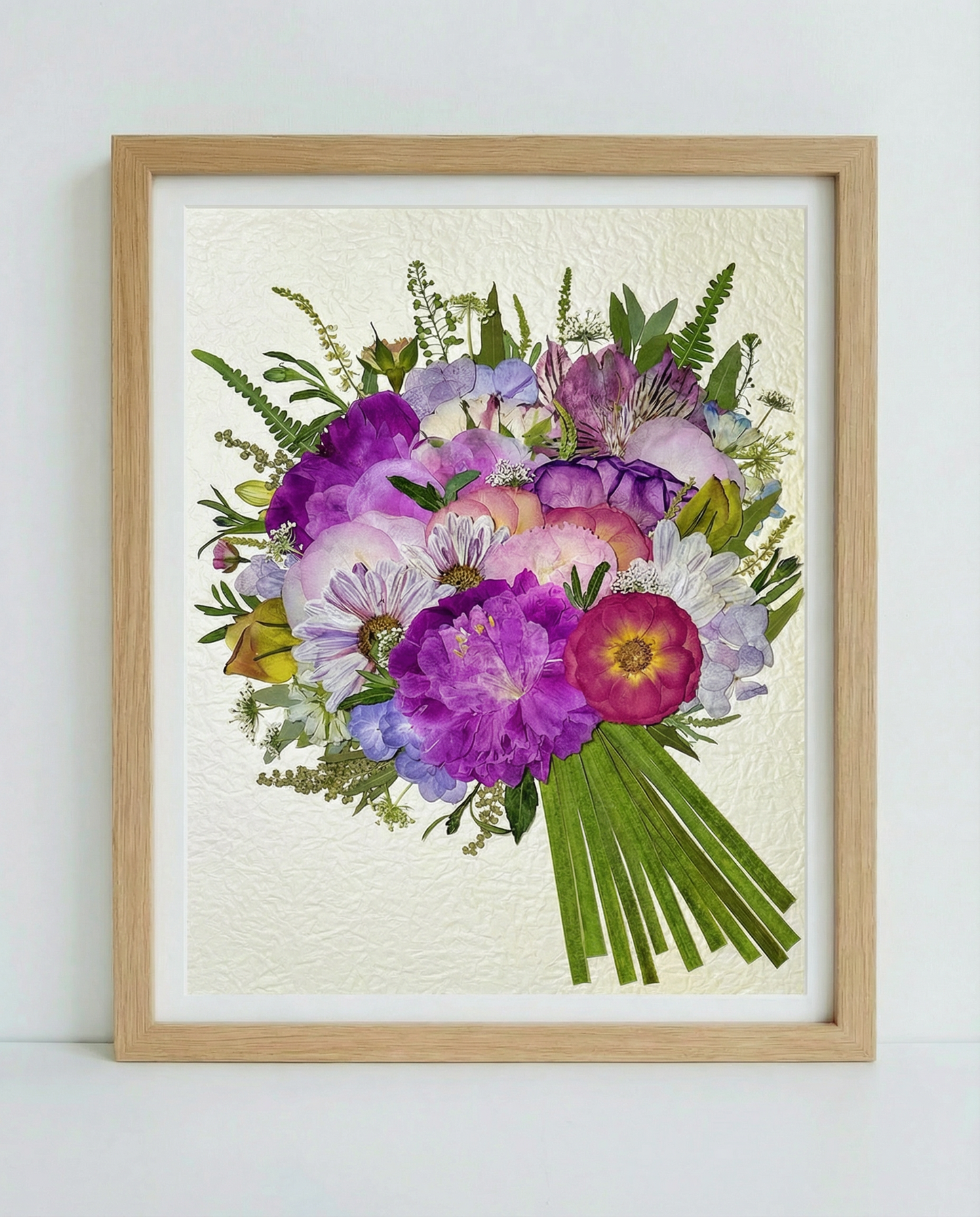 PURPLE FLOWER BOUQUET