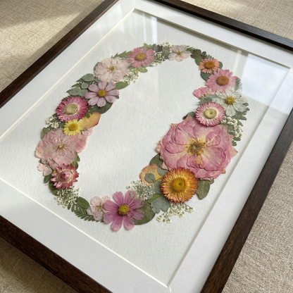 Personalized Floral Monogram