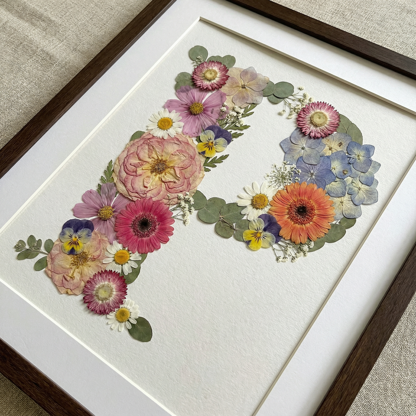 Personalized Floral Monogram