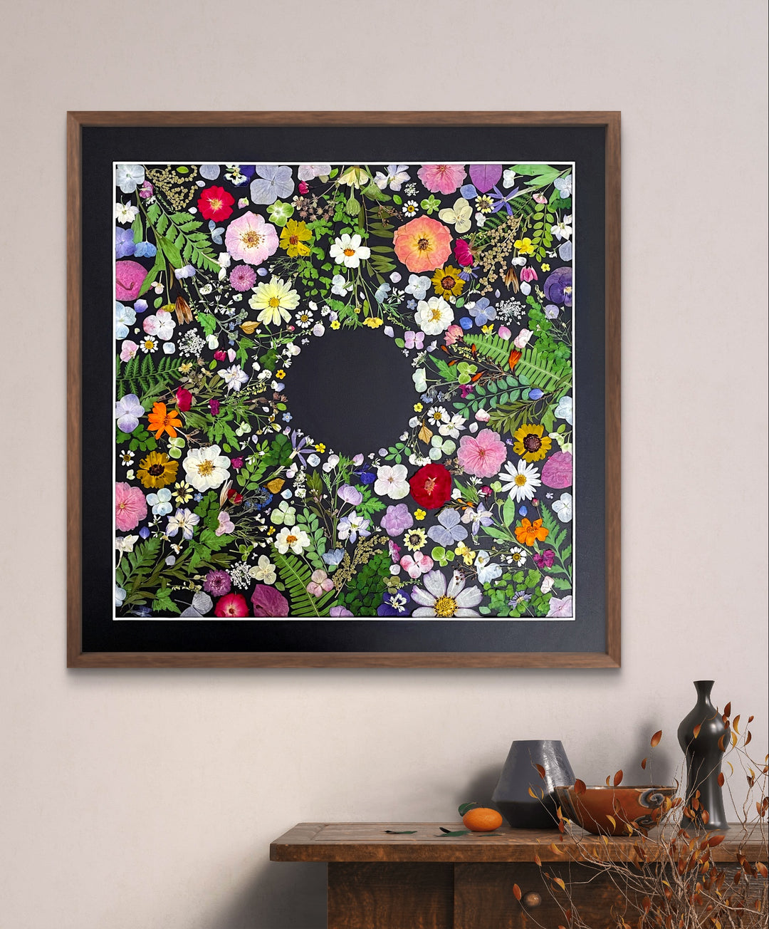 FLOWER GARDEN - BLACK