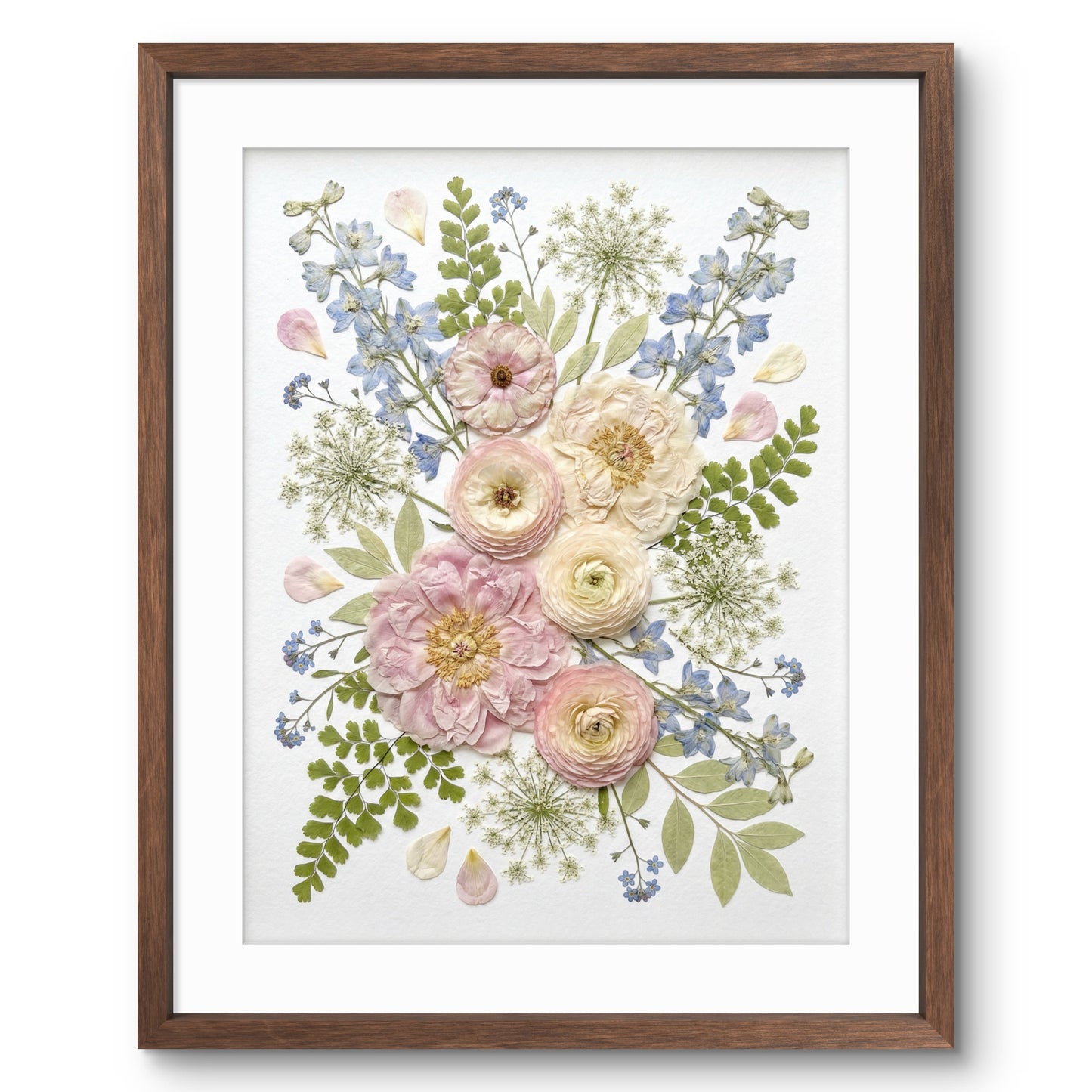 Blossoms of Pink & Blue