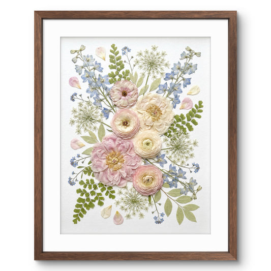 Blossoms of Pink & Blue