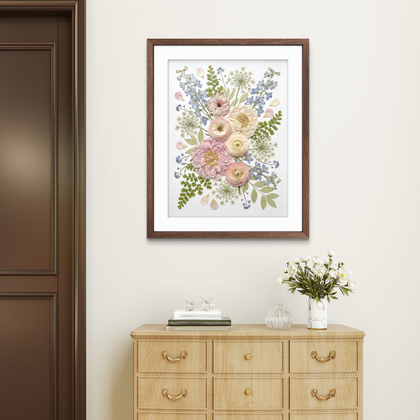 Blossoms of Pink & Blue