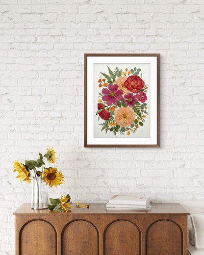 Autumn Rosé Garden