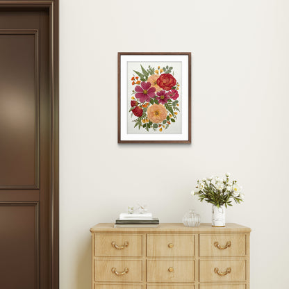 Autumn Rosé Garden