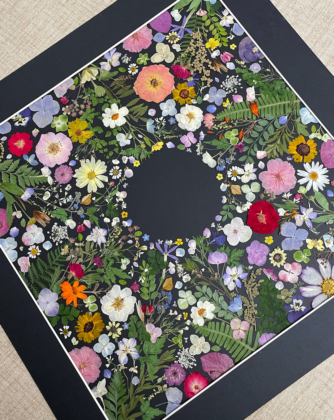 FLOWER GARDEN - BLACK