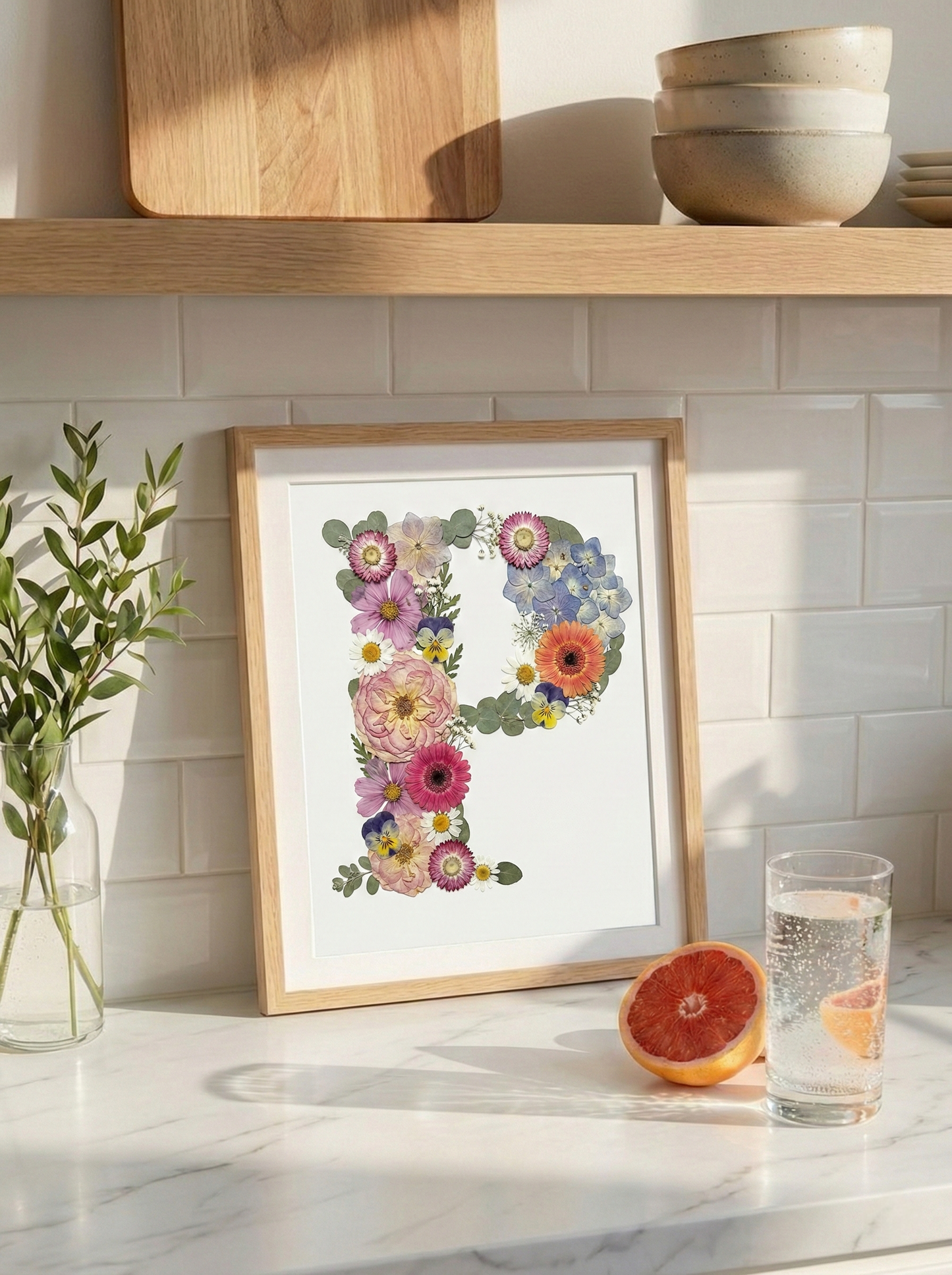 Personalized Floral Monogram