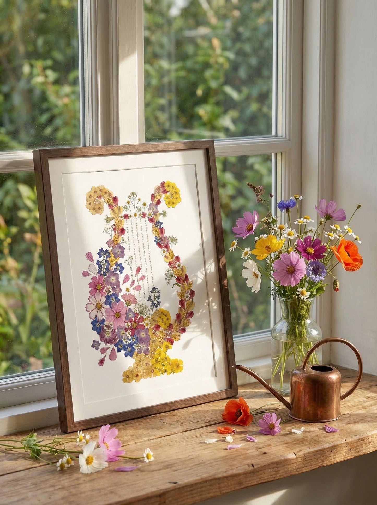 The Viennese Harpist's Garden