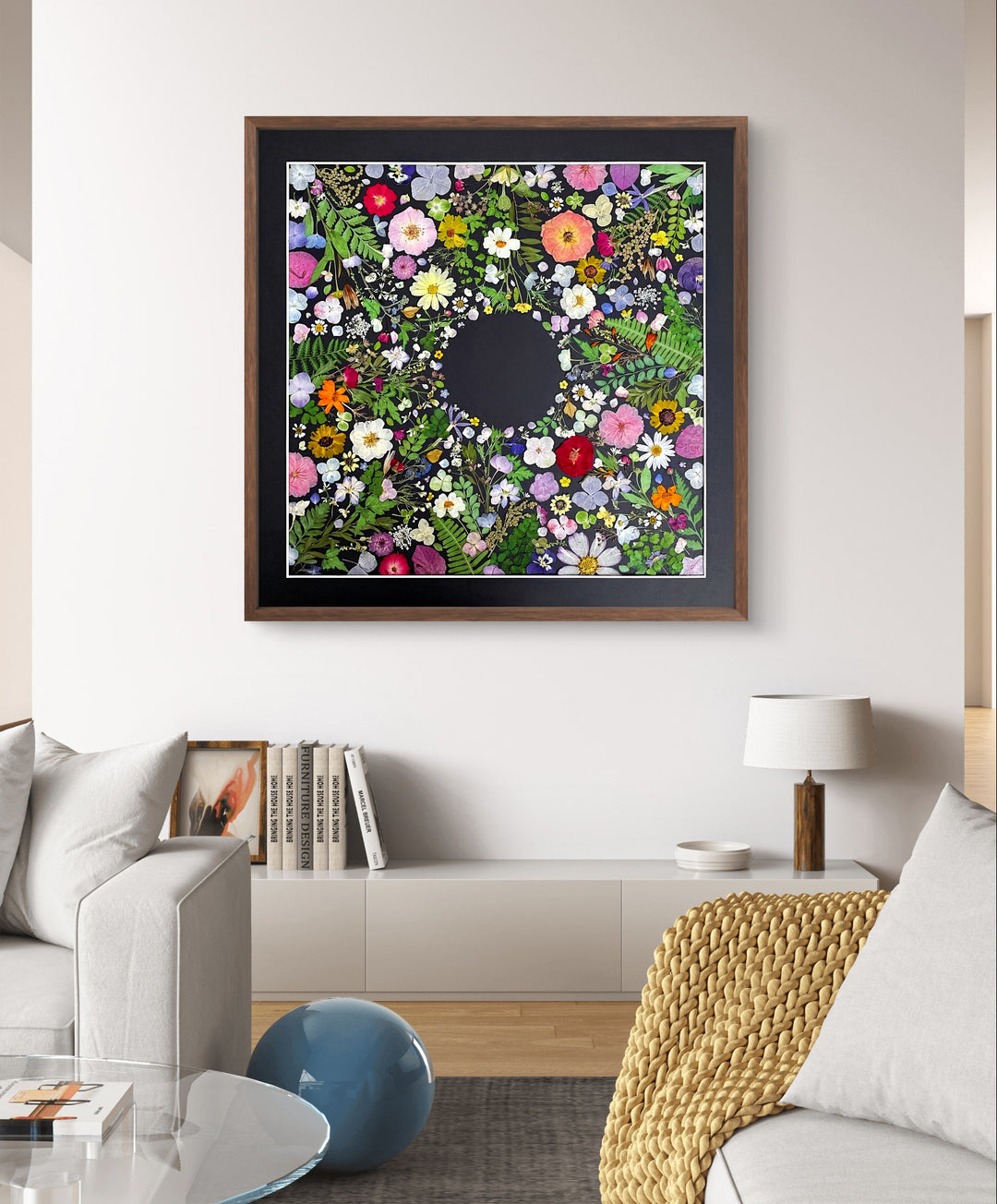 FLOWER GARDEN - BLACK