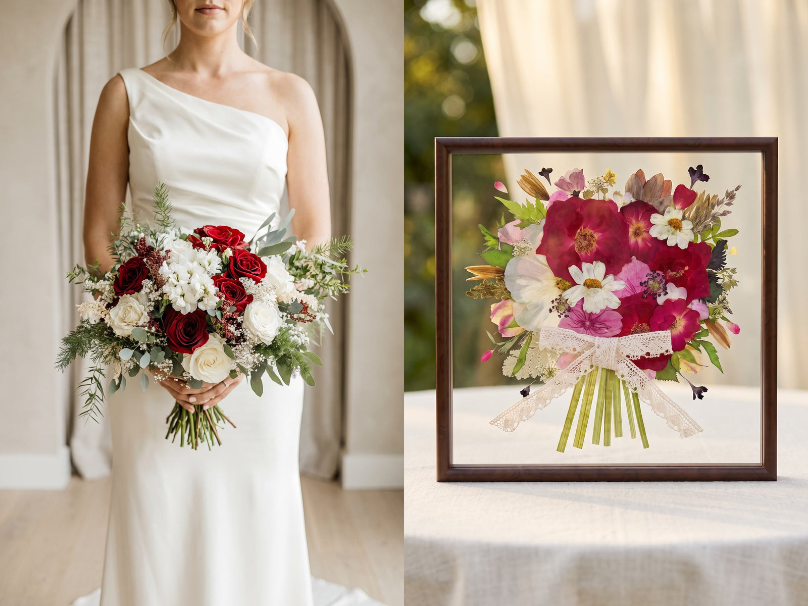 The Bridal Bouquet Portrait