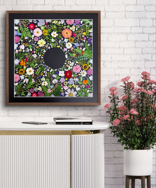 FLOWER GARDEN - BLACK