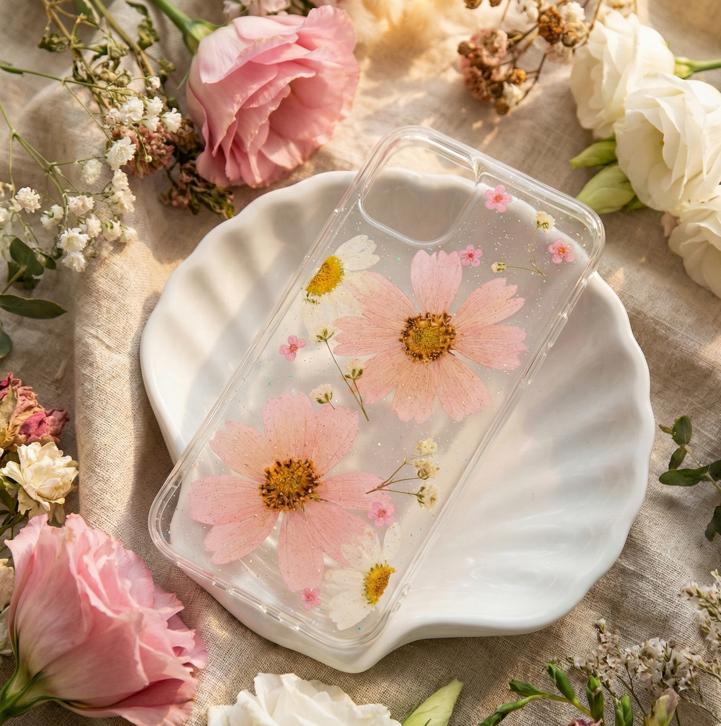 The Real Pressed Flower Case