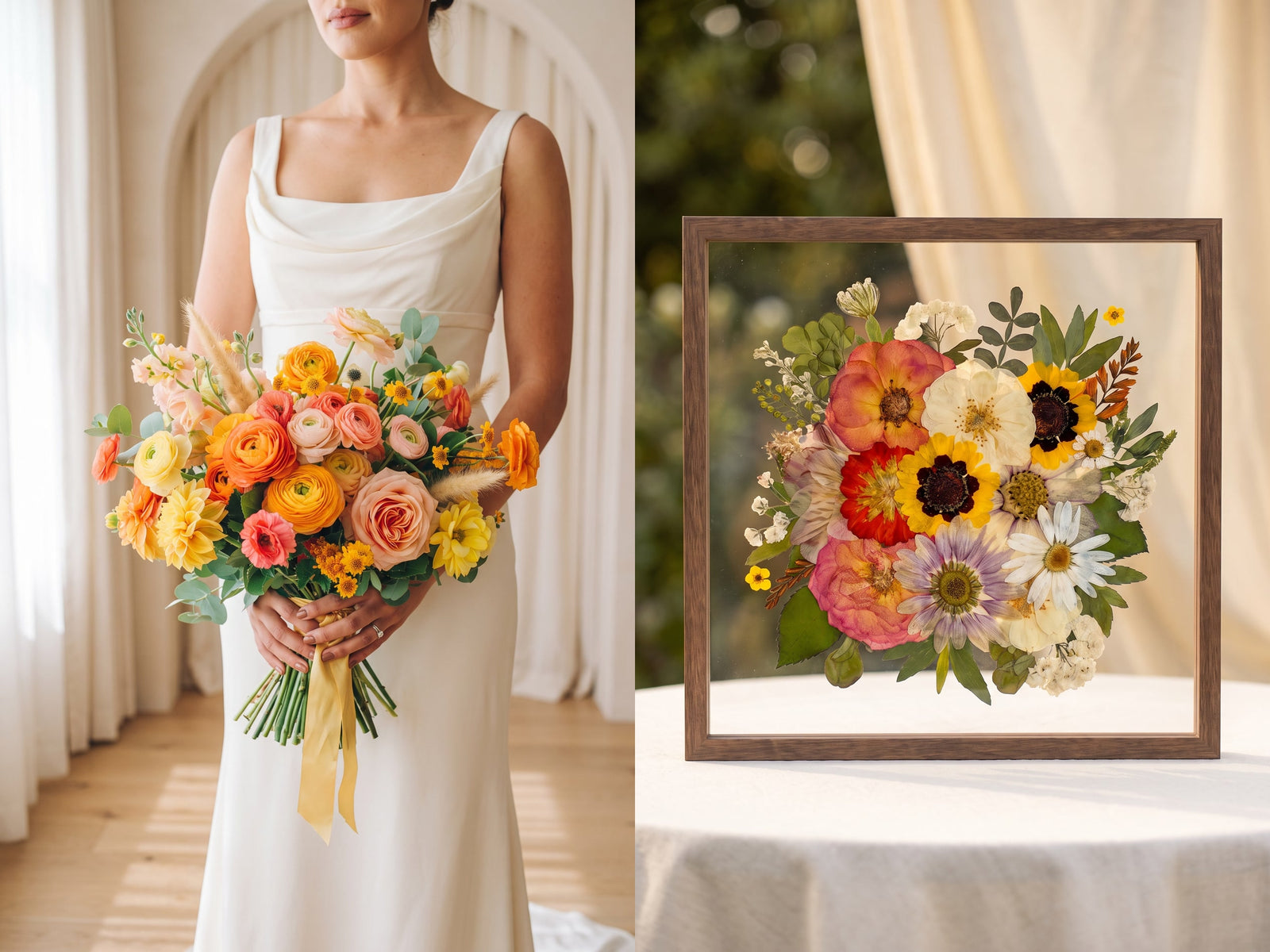 The Bridal Bouquet Portrait