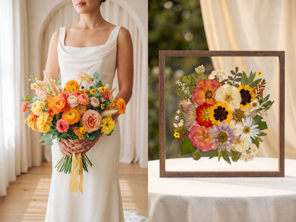 The Bridal Bouquet Portrait