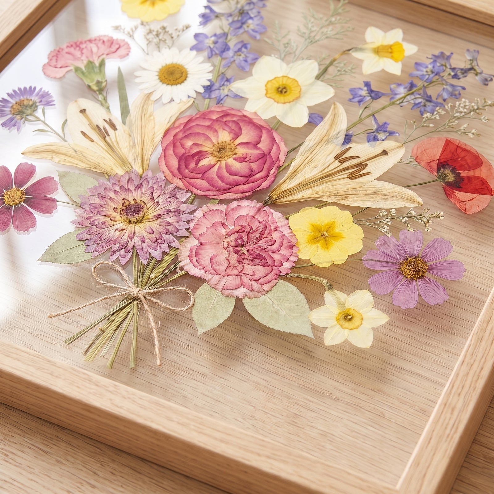 A Bouquet of Us | Family Birth Flower Frame