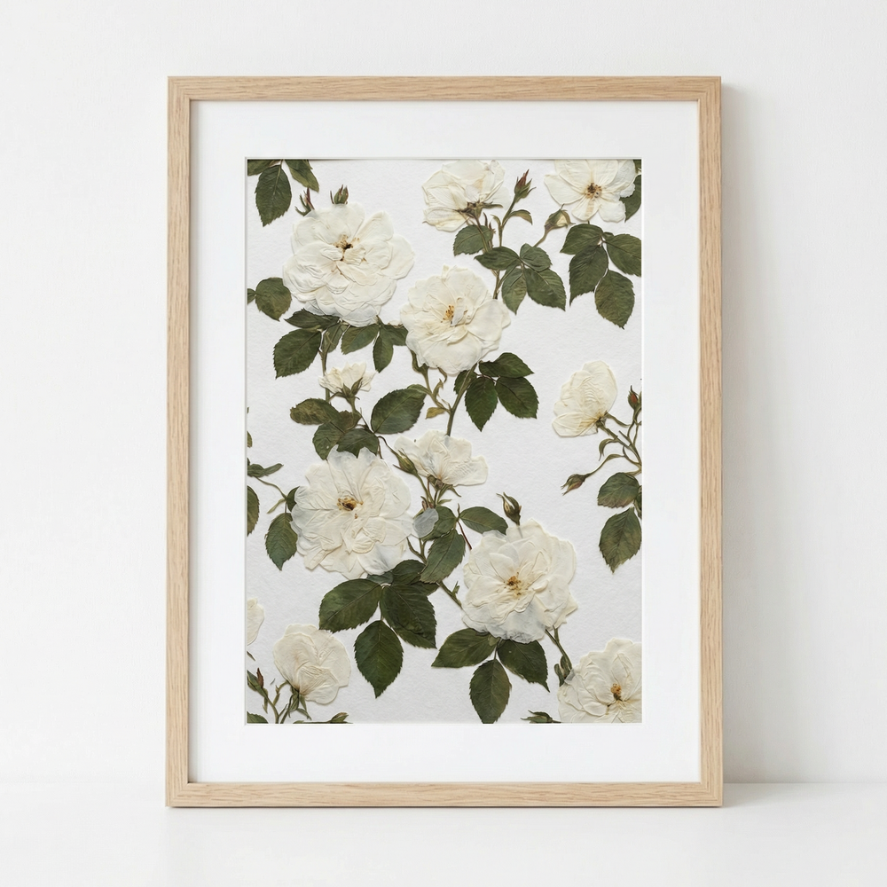 White Petal Harmony