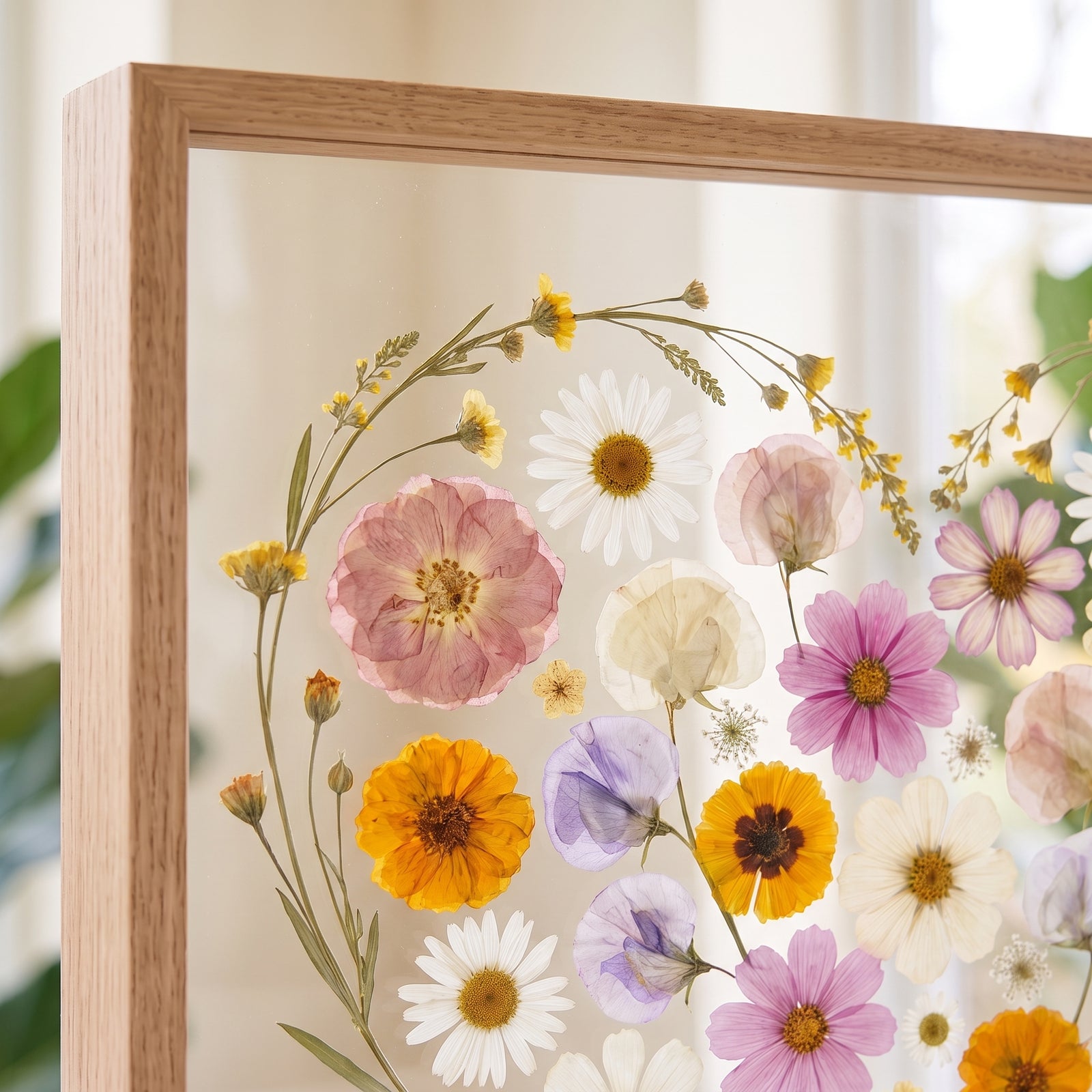 Two Birth Flowers, One Heart