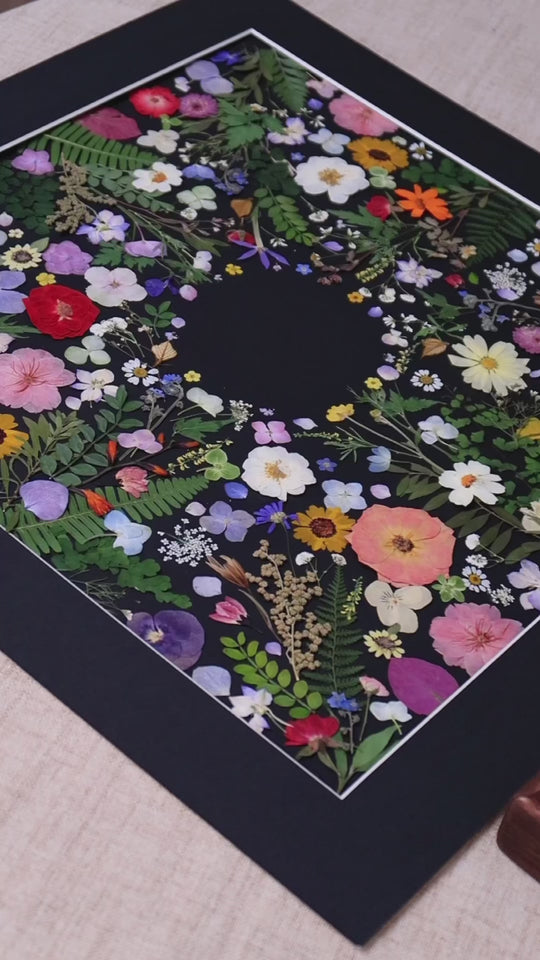 FLOWER GARDEN - BLACK